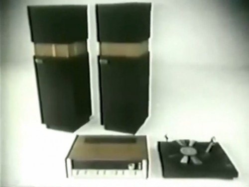 Those are some serious speakers! (Lafayette stereo commercial, 1975)